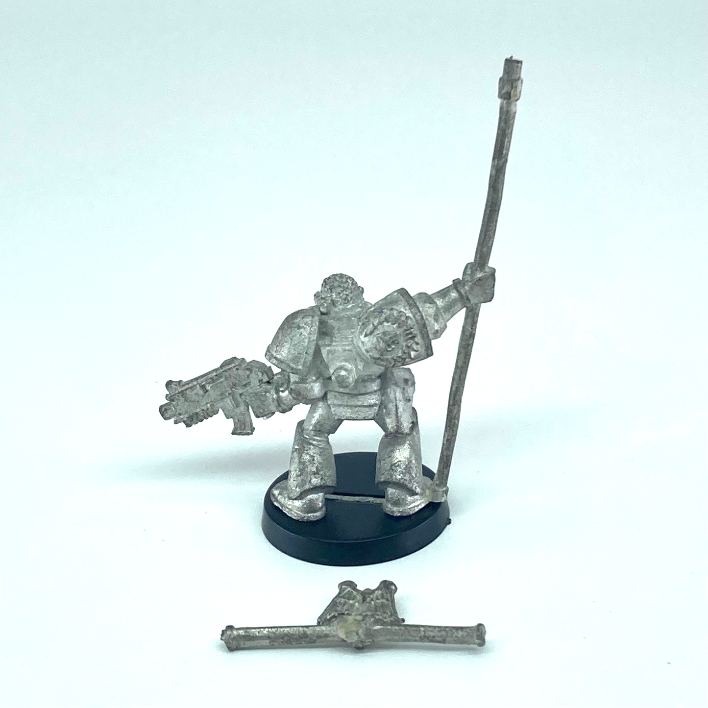 Command Ancient - Space Marines - 2nd Edition - Warhammer 40K Metal X2910