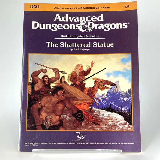 The Shattered Statue - The Forgotten Realms - AD&D Dungeons and Dragons M1233