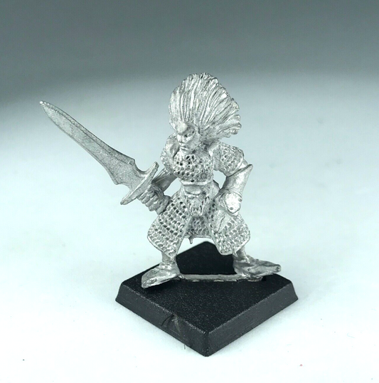 Classic Metal Dark Elf Elves Warrior - Citadel Warhammer Fantasy GW X3749