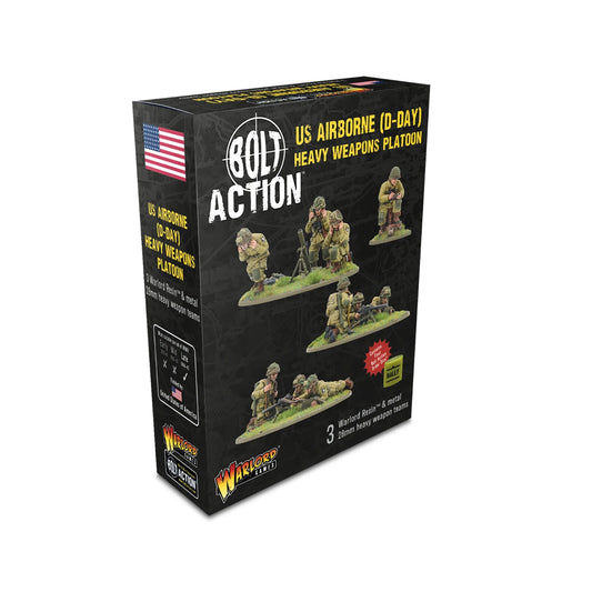 US Airborne (D-Day) Heavy Weapons Platoon - Brand New Warlord Games Bolt Action