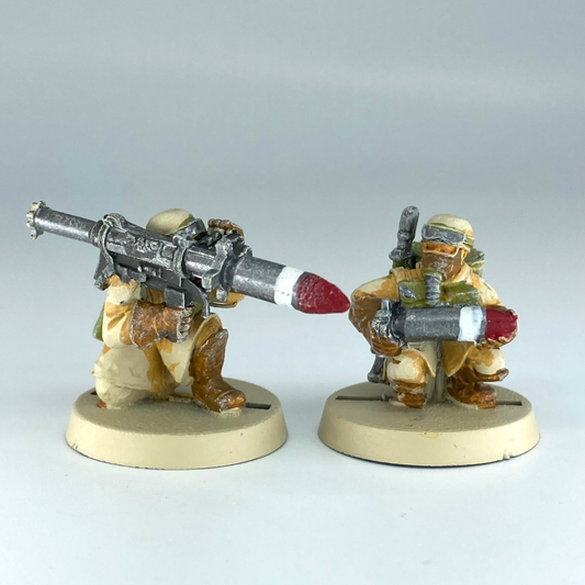 Steel Legion Missile Troopers - Imperial Guard - Warhammer 40K Metal GW X3997
