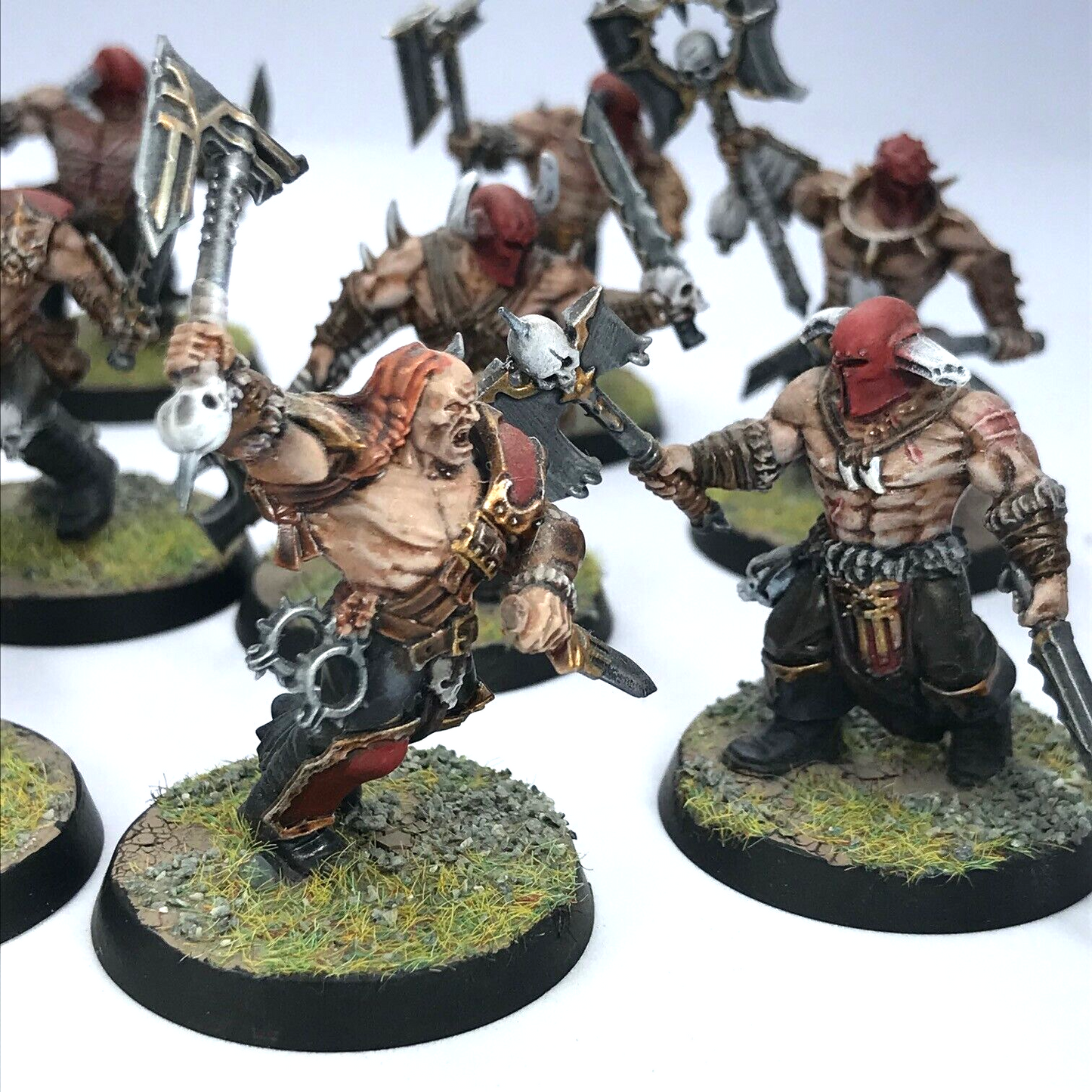 Bloodreaver Blades of Khorne Chaos - Painted - Warhammer Age of Sigmar C3088