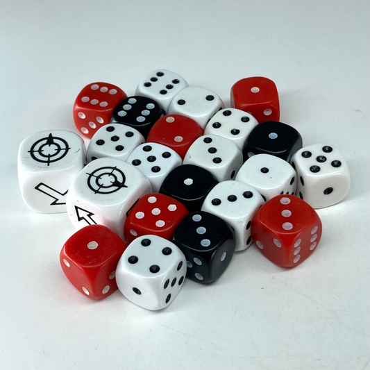 Assorted Dice - Dice Set - Warhammer Fantasy / 40k Citadel Games Workshop X8409
