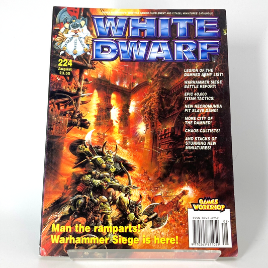 White Dwarf 224 Magazine Games Workshop Warhammer Fantasy 40,000 40K M1385