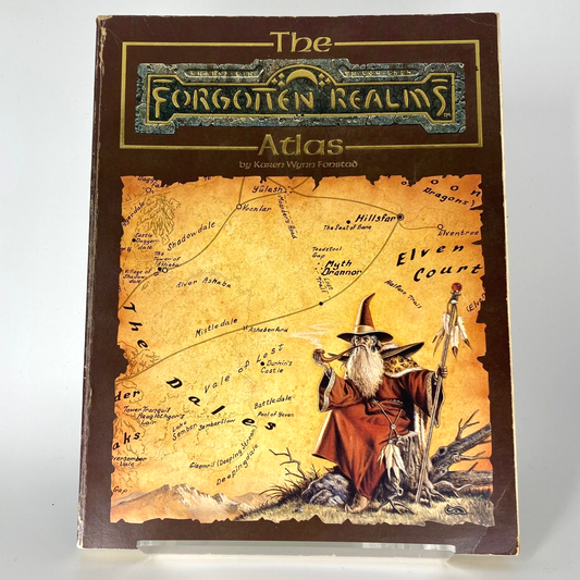 The Forgotten Realms Atlas - TSR 1990 - AD&D Dungeons and Dragons M1214