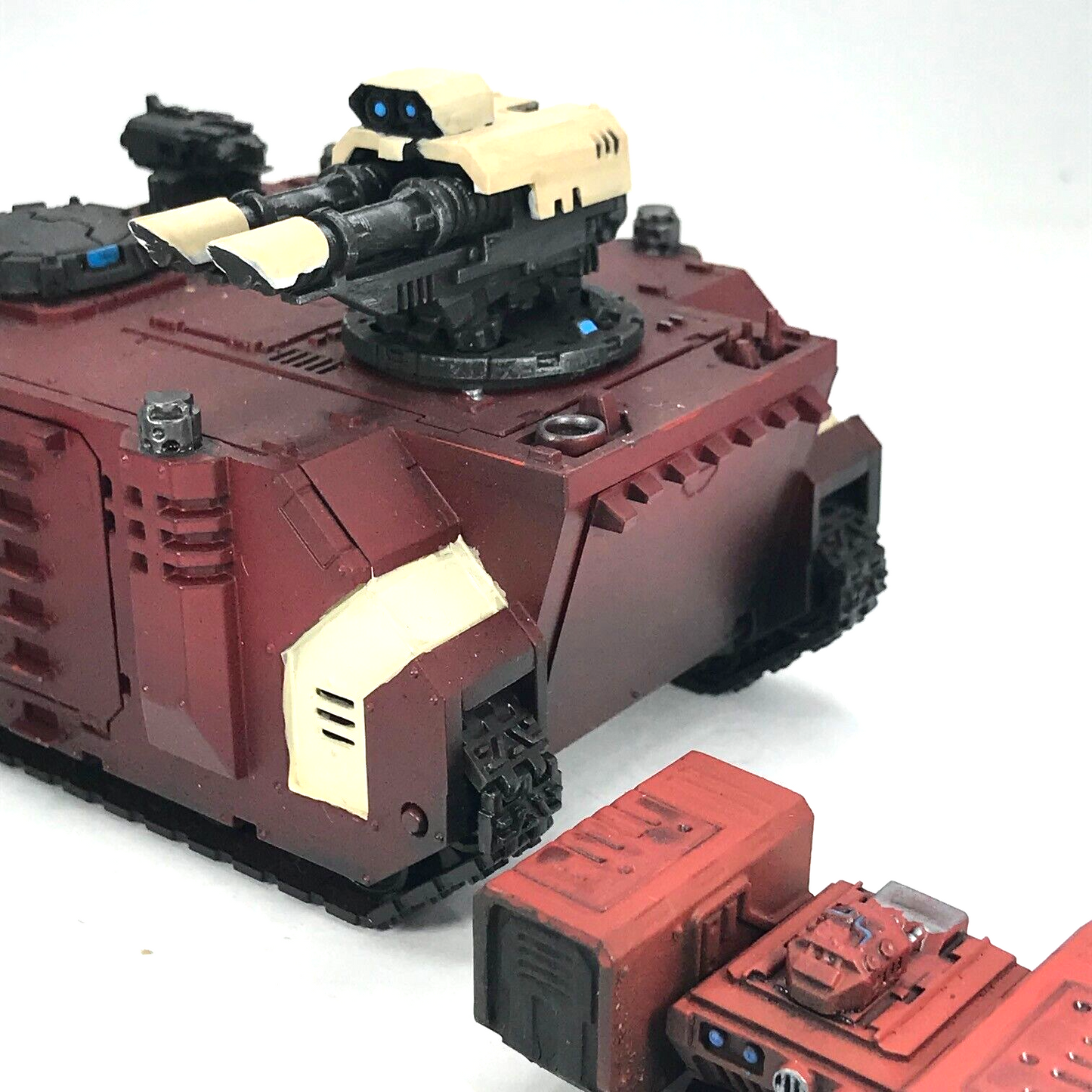 Blood Angel Rhino Razorback Space Marines - Painted - Warhammer 40K C419