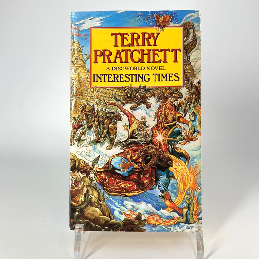 Interesting Times - Discworld Terry Pratchett - 1994 Corgi 2nd Printing M1779