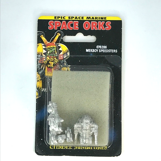 Epic Space Ork Mekboy Speedsters Blister OOP - Epic Armageddon Warhammer C756