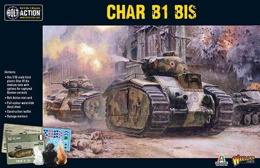 French Char B1 BIS - Brand New - Warlord Games Bolt Action Miniatures
