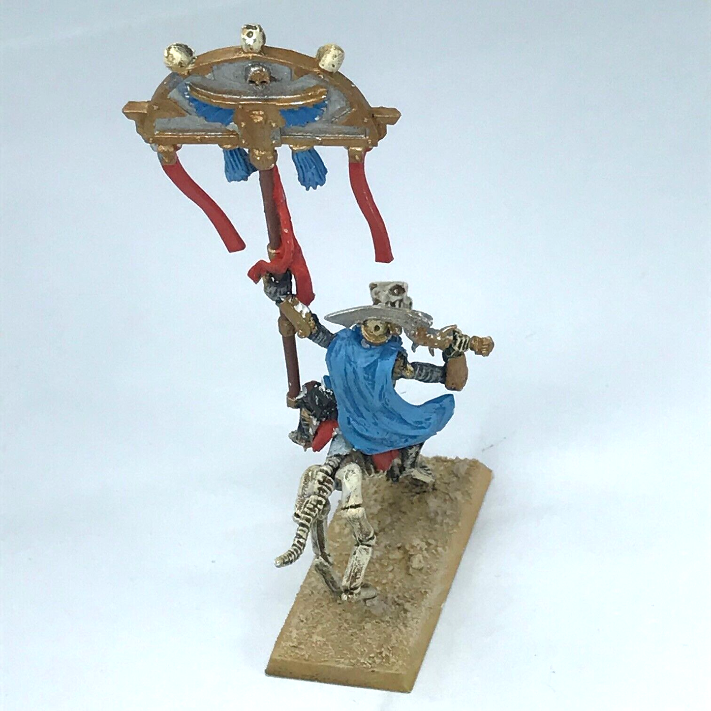 Skeleton Cavalry Tomb Kings Standard Bearer Herald - Warhammer Fantasy C2684