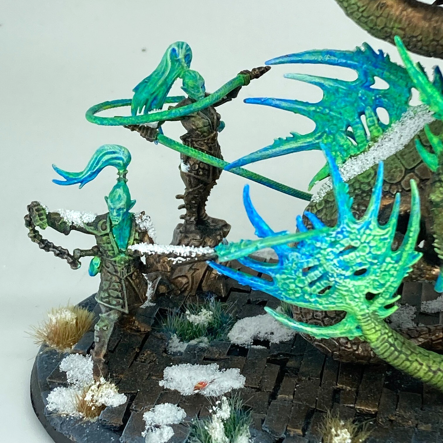 War Hydra Dark Elves Cities of Sigmar - Warhammer Age of Sigmar Painted (2)