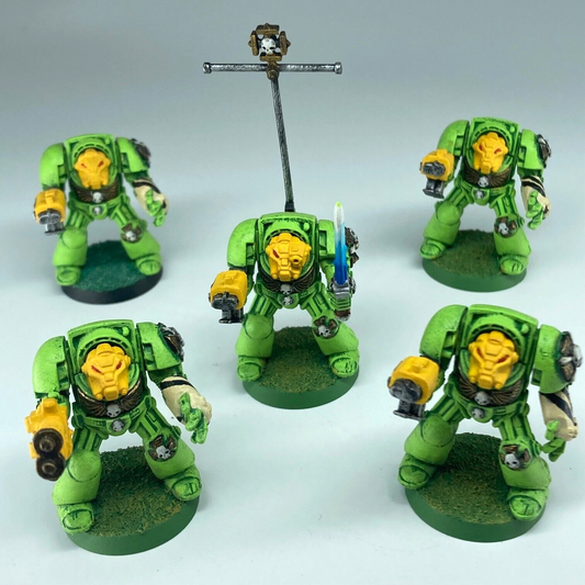 Space Marine Terminators - 2nd Edition - Painted - GW Warhammer 40K C695