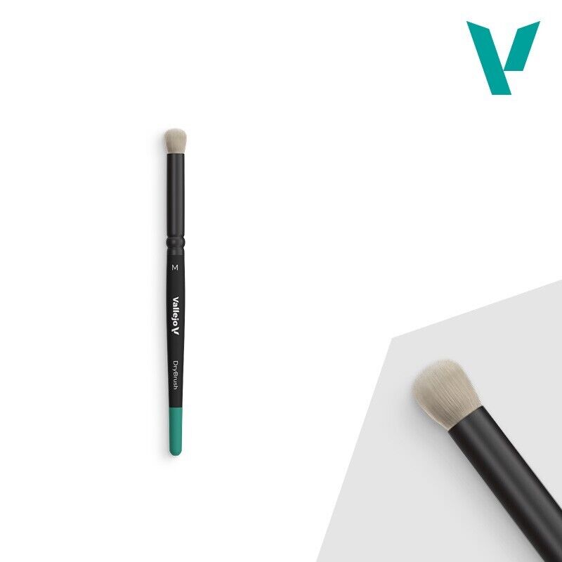 Drybrush Size Medium - Paint Brush - Acrylicos Vallejo - Hobby Paint Brush