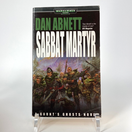 Gaunt's Ghosts Sabbat Martyr 2003 Dan Abnett - Black Library Warhammer 40k M1710