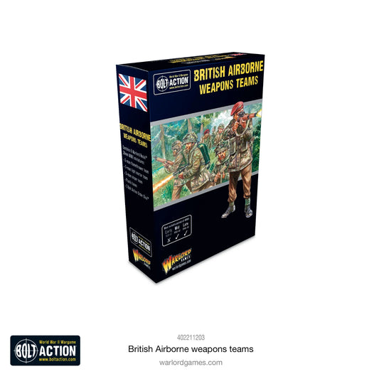 British Airborne Weapons Teams - Warlord Games Bolt Action Miniatures