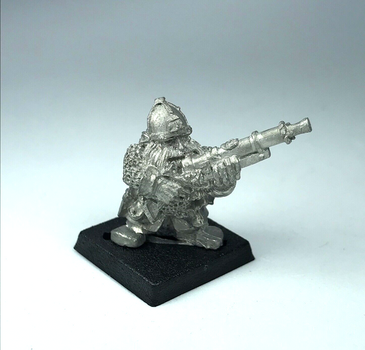 Classic Metal Dwarf Thunderer Rifleman Warrior - Warhammer Fantasy Citadel X4188