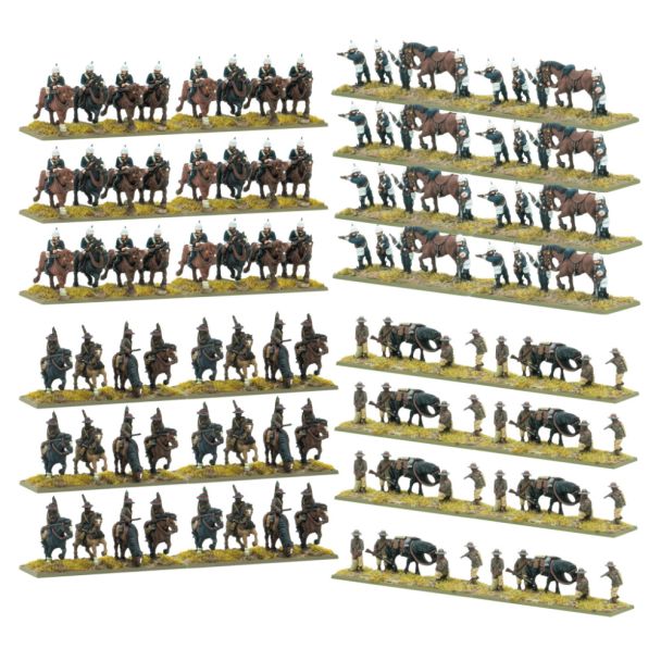 Pre-order: Zulu: British Army Cavalry Brigade - Black Powder Epic Battles - Warlord Games - Brand New