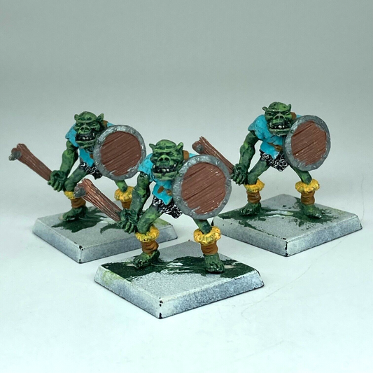 Orc Warriors - Orcs & Goblins - Warhammer Fantasy Citadel Classic Metal X1704