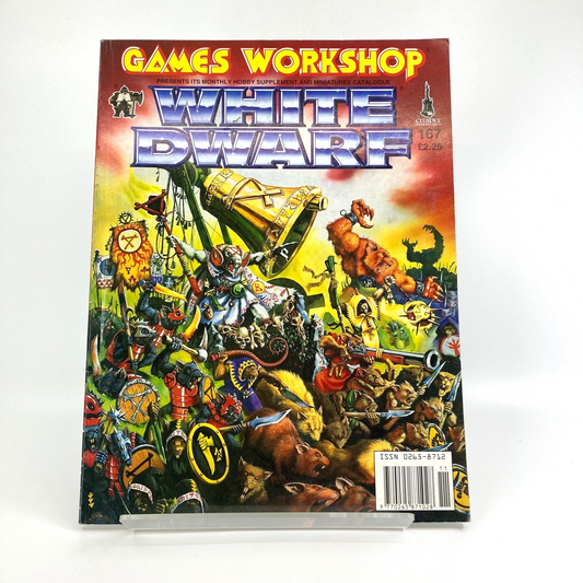White Dwarf 167 Magazine Games Workshop Warhammer Fantasy 40,000 40K M552