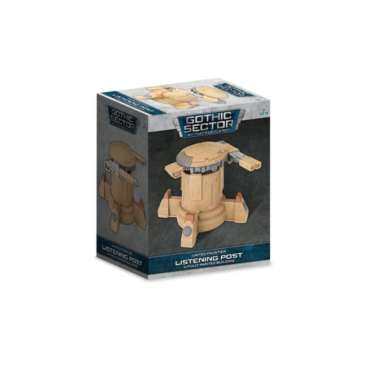 United Frontier Listening Post - Painted 1:56 Terrain - Brand New Gothic Sector