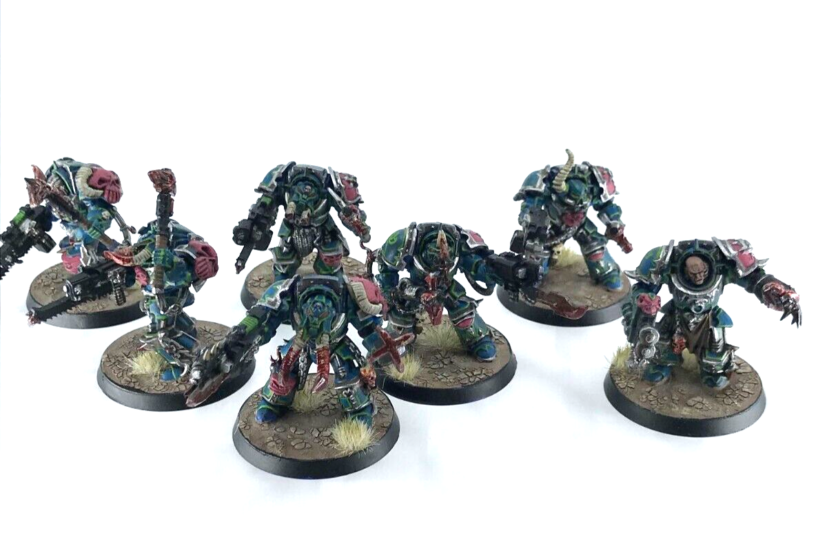 CHAOS SPACE MARINES - TERMINATORS (Neu (gemäss Beschreibung)) in Egg b CHAOS SPACE MARINES - TERMINATORS (Neu (gemäss Beschreibung)) in Egg b