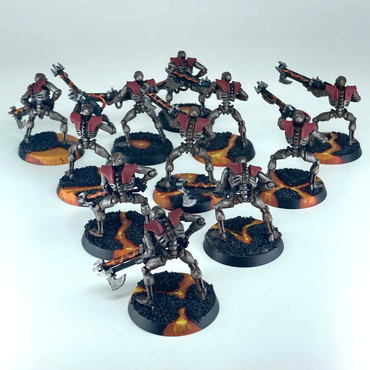 Necron Warriors - Necrons - Painted - Warhammer 40K Games Workshop C6228