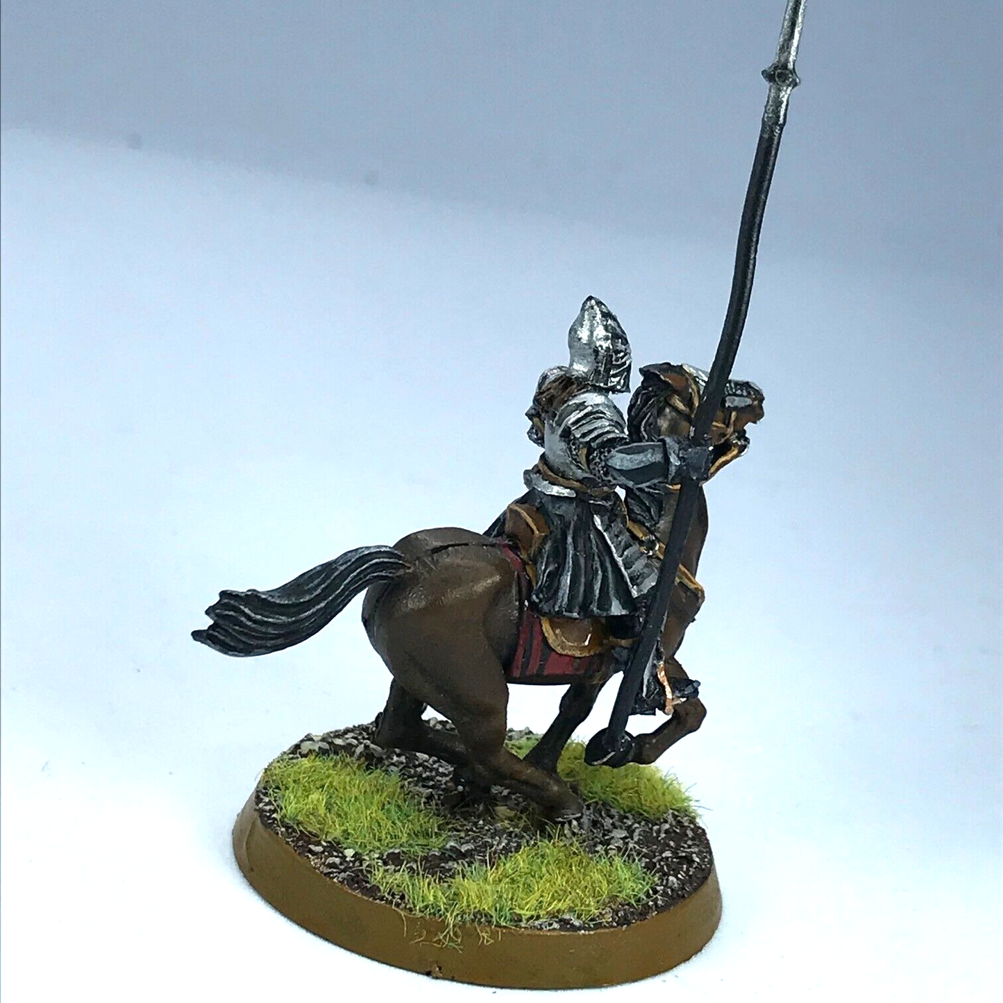 Part Metal Minas Tirith Knight LOTR Painted Warhammer / Lord of the Rings C535