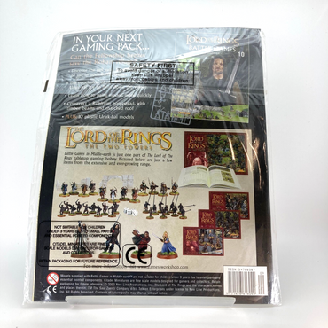 LOTR Magazine 9 - Metal Uruk-Hai Captain LOTR Warhammer Lord of the Rings M1940