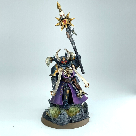 Chaos Space Marines Sorcerer Kitbash Warhammer 40K Painted Games Workshop C1705