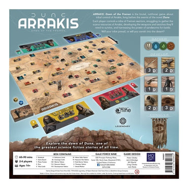 Dune: Arrakis Dawn Of The Fremen - Brand New - Gale Force 9