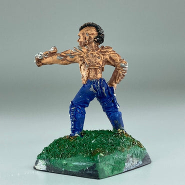 Cyborg Villain - Golden Hero Miniatures - Grenadier Heroes Classic Metal X12230