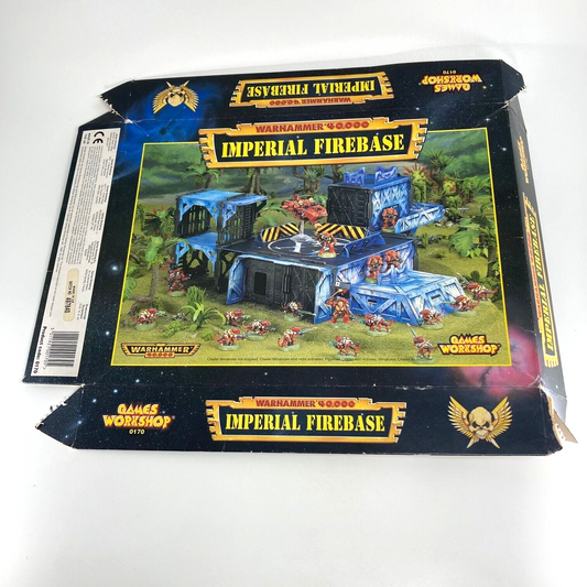 Imperial Firebase - Warhammer 40k 2nd Edition Terrain Scenery Varying Condition