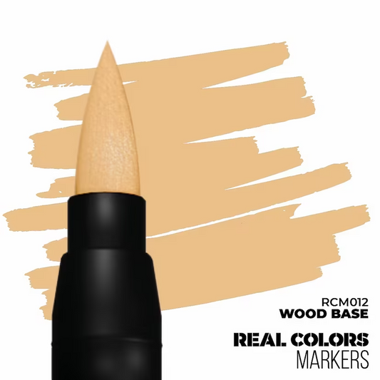 Wood Base - Real Colour Markers - Brand New - Acrylic Paint Pens AK Interactive