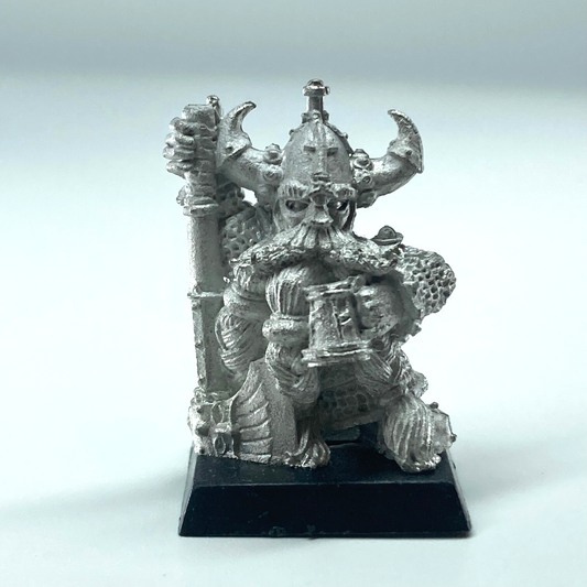 Longbeard Warrior - Dwarfs - Citadel Warhammer Fantasy Classic Metal X16576