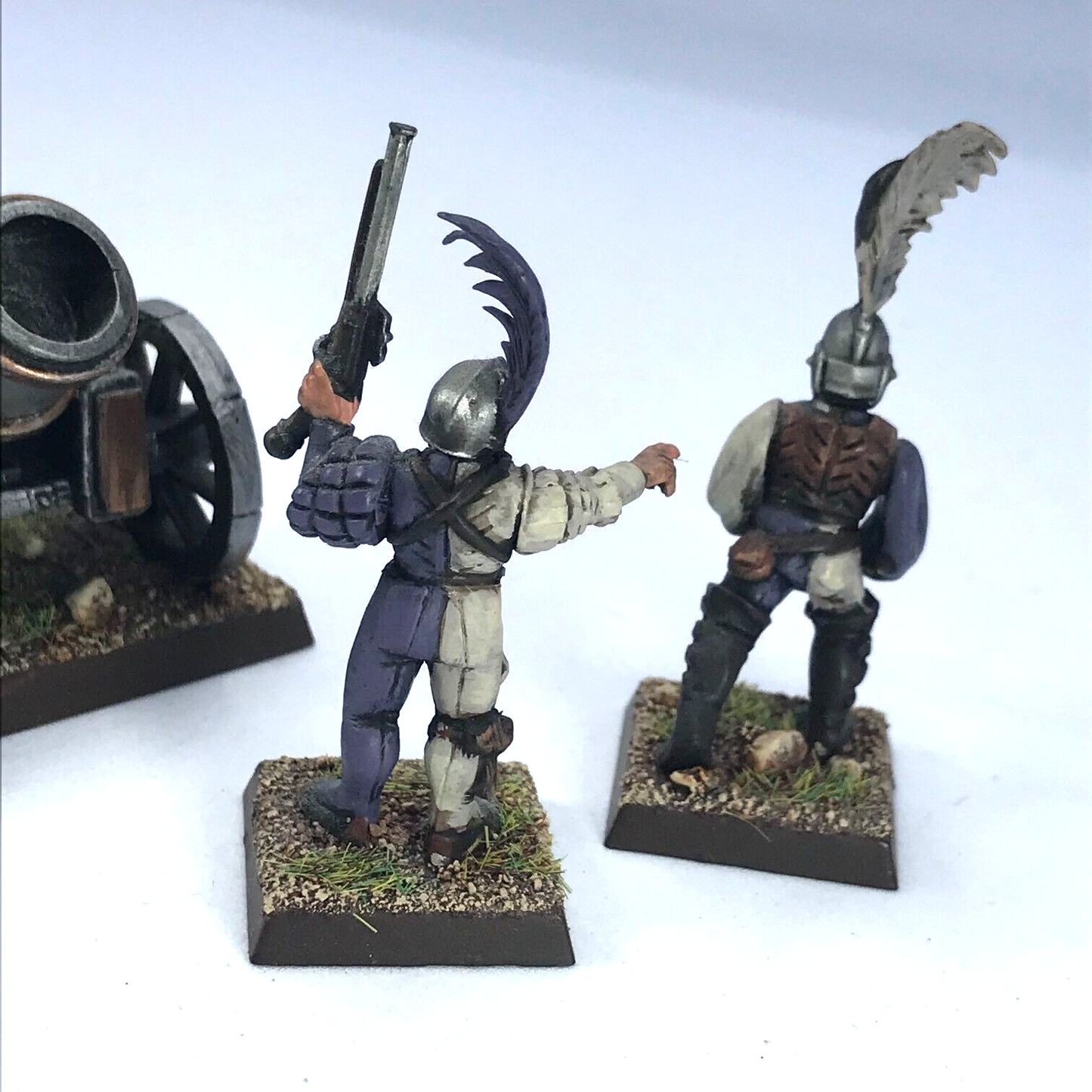The Empire Siege Mortar Cannon & Crew - Warhammer Fantasy Classic Painted C4727