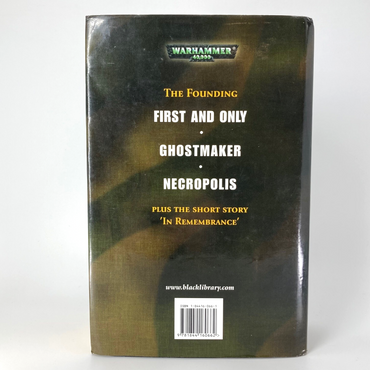 Gaunt's Ghosts The Founding - Dan Abnett - Hardcover - Black Library M1601