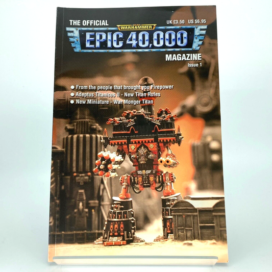 The Official Epic 40,000 Magazine - Issue 1 - Warhammer 40k Games Workshop D289