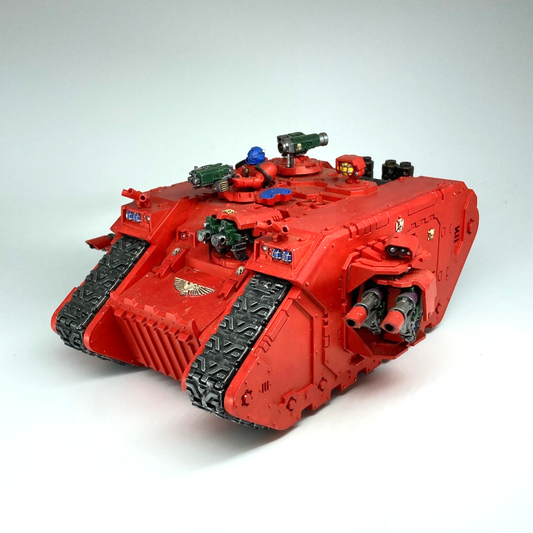 Land Raider Blood Angels Space Marines - Warhammer 40k Games Workshop Painted