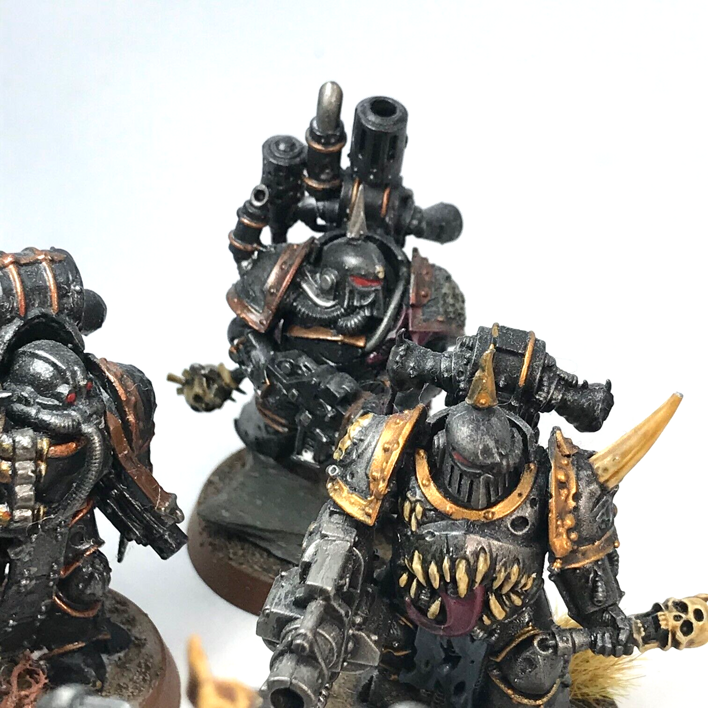 Chaos Space Marine Plague Marines Squad - Painted - Warhammer 40K C1662