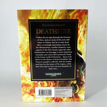 Deathfire - Nick Kyme - 2015 Hardback - Black Library Horus Heresy M1603