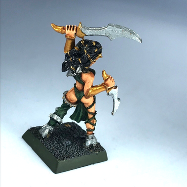 Classic Metal Witch Elf Dark Elf Elves - Painted - Warhammer Fantasy X13476