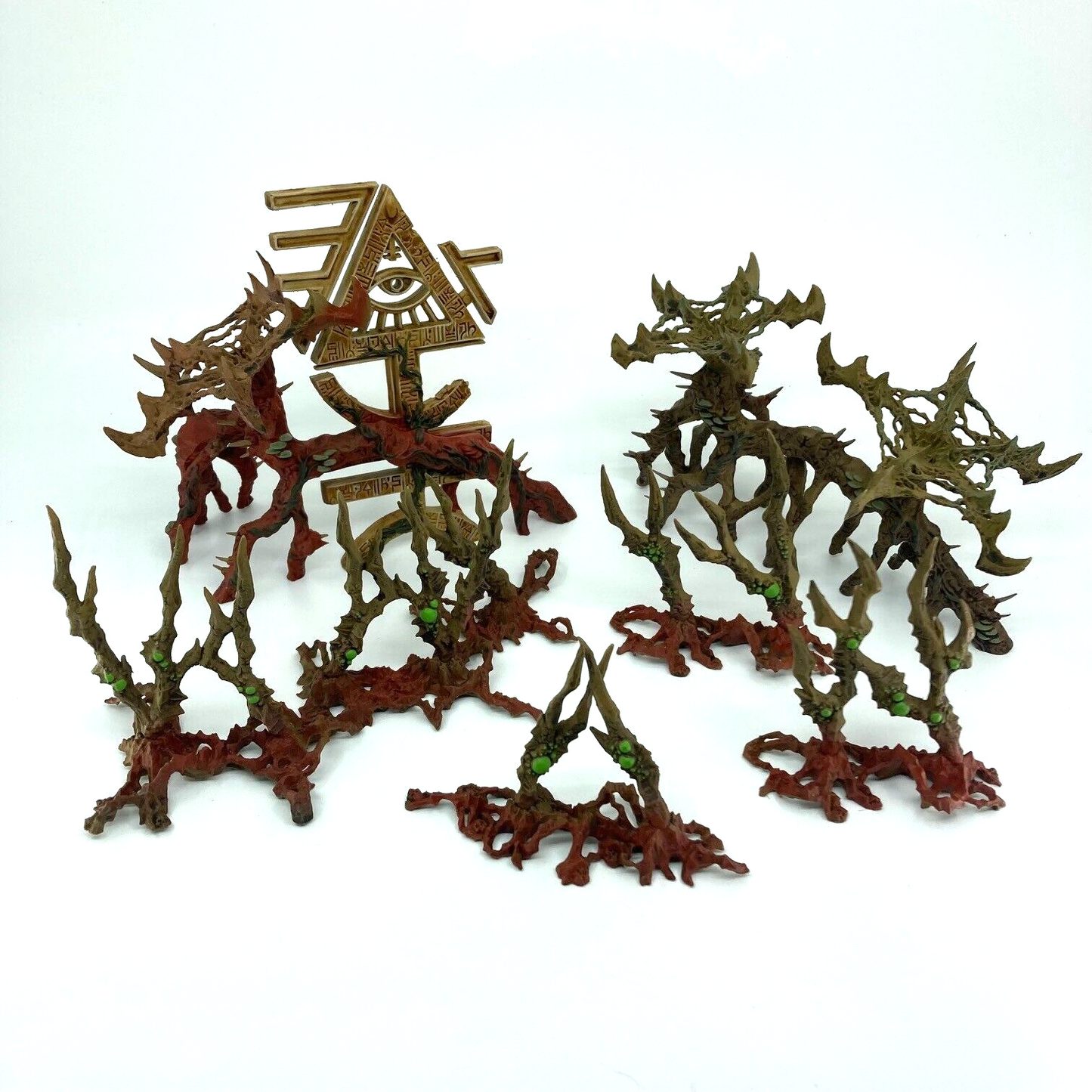 Deathworld Forest Scenery Terrain - Warhammer 40k Games Workshop Painted