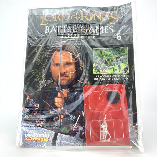 LOTR Magazine 6 - Metal Aragorn - LOTR Warhammer Lord of the Rings M1946