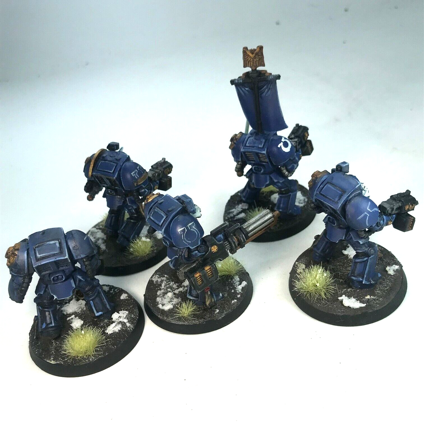 Space Marine Terminator Squad - Painted - Warhammer 40K C2051