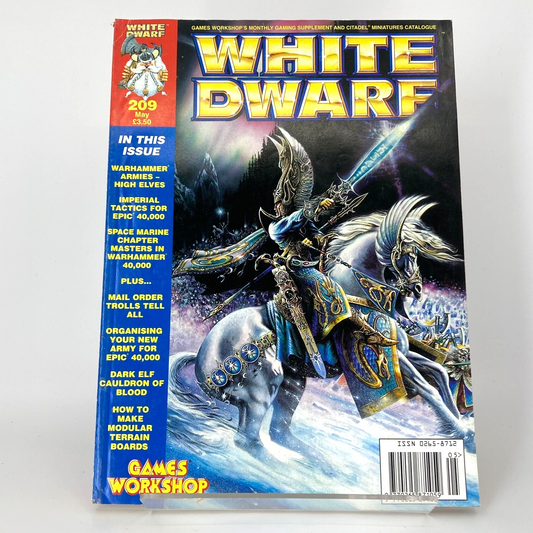 White Dwarf 209 Magazine Games Workshop Warhammer Fantasy 40,000 40K M1339