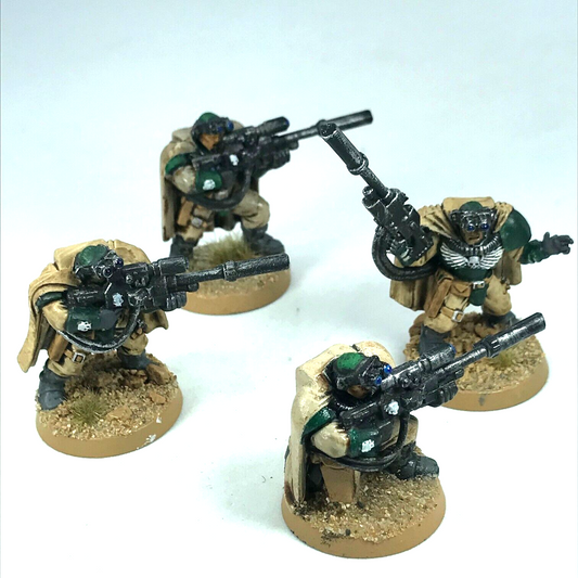 Dark Angels Scout Squad - Space Marines - Painted - Warhammer 40K C1987