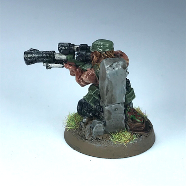 Ratling Sniper Scout Halfling Imperial Guard - Painted - Warhammer 40K X12476