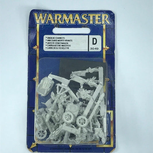 Metal Undead Chariots - OOP - Warmaster Warhammer C2166