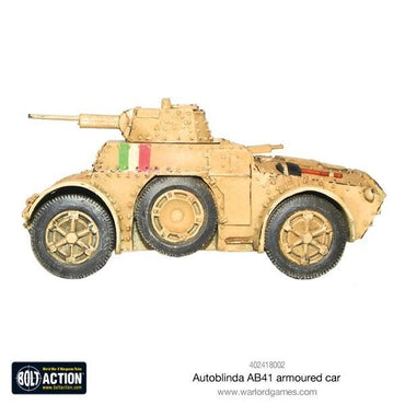 Italian Autoblinda AB41 - Brand New - Warlord Games Bolt Action Miniatures