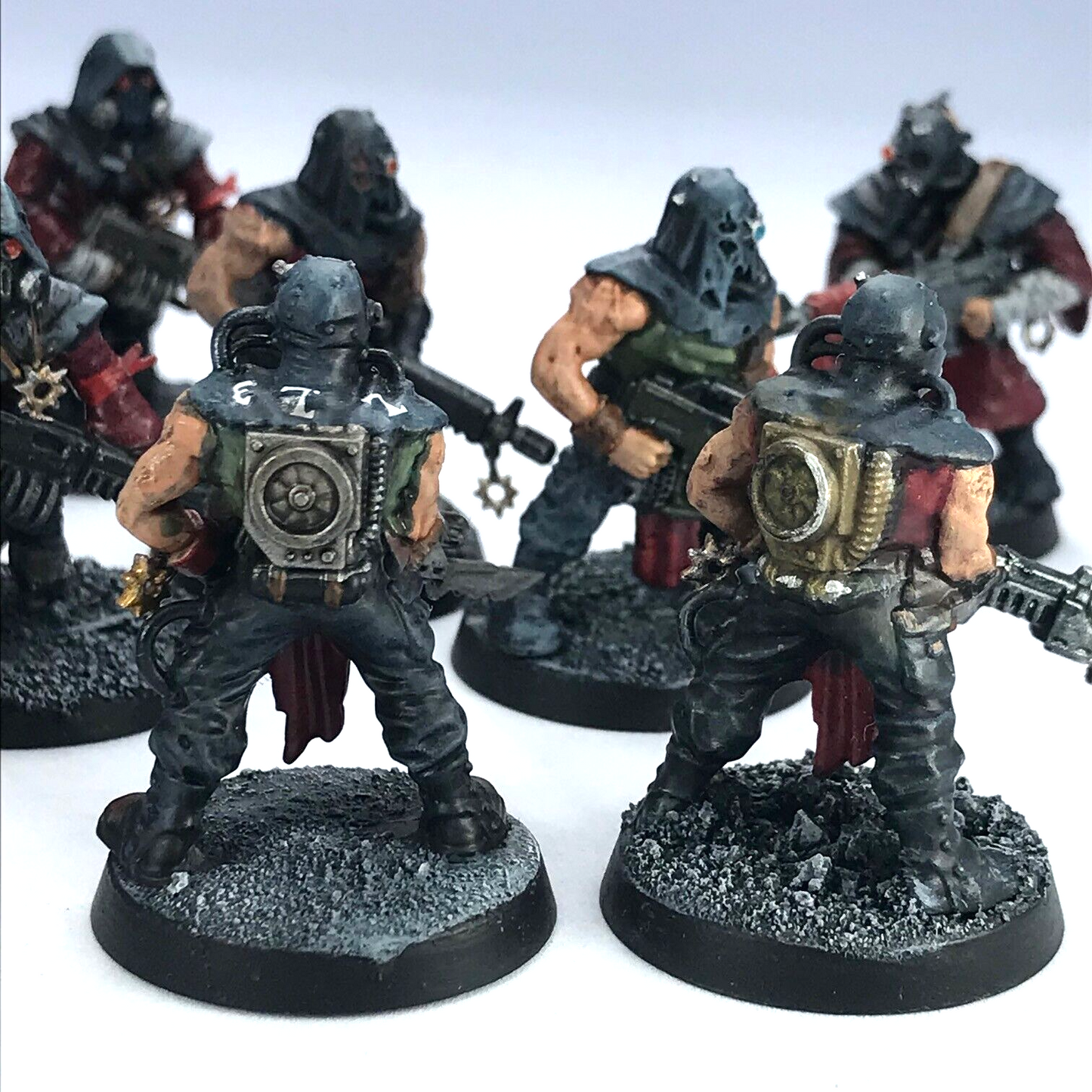 Chaos Cultists Traitor Militia Infantry Squad - Painted Warhammer 40K GW C822
